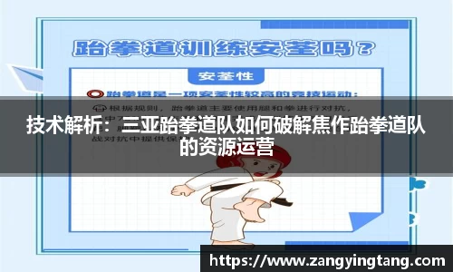 技术解析：三亚跆拳道队如何破解焦作跆拳道队的资源运营